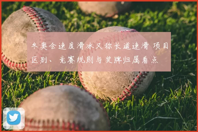 冬奥会速度滑冰又称长道速滑 项目区别、竞赛规则与奖牌归属看点